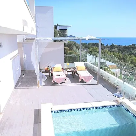Lagom House Sea View Private Pool Tatil Evi *